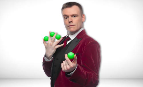 comedy tafelgoochelaar Bocholt close-up magie