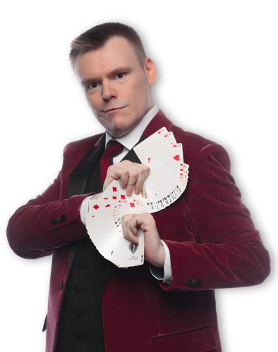 Flynn comedy goochelaar entertainment Belgie en Nederland