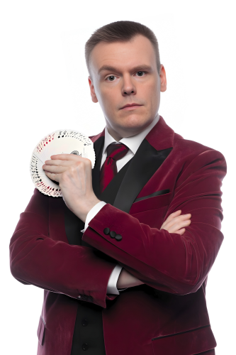 Flynn goochelaar tafelgoochelaar comedian mentalist inhuren