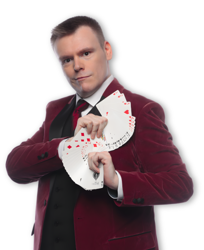 Flynn the Unfortunate comedy magic Limburg onvergetelijk entertainment