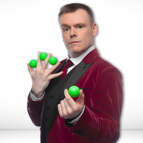 Goochelaar tussen gangen diner Limburg magische ervaring