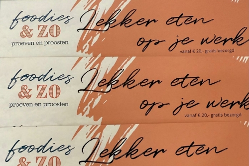 bezorgmenu zakelijke lunch