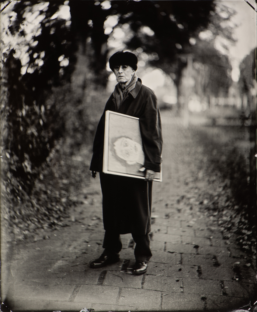 Portret in collodium