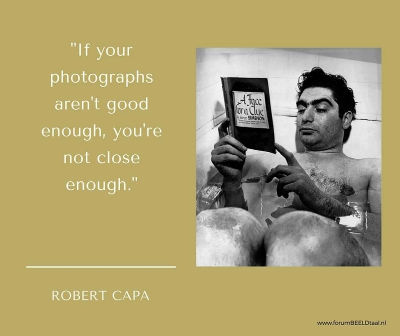 Quote van Robert Capa