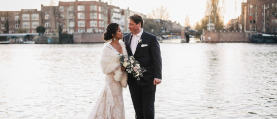 Bruiloftfotografie - Fotografie Debbie - Barneveld - op kade