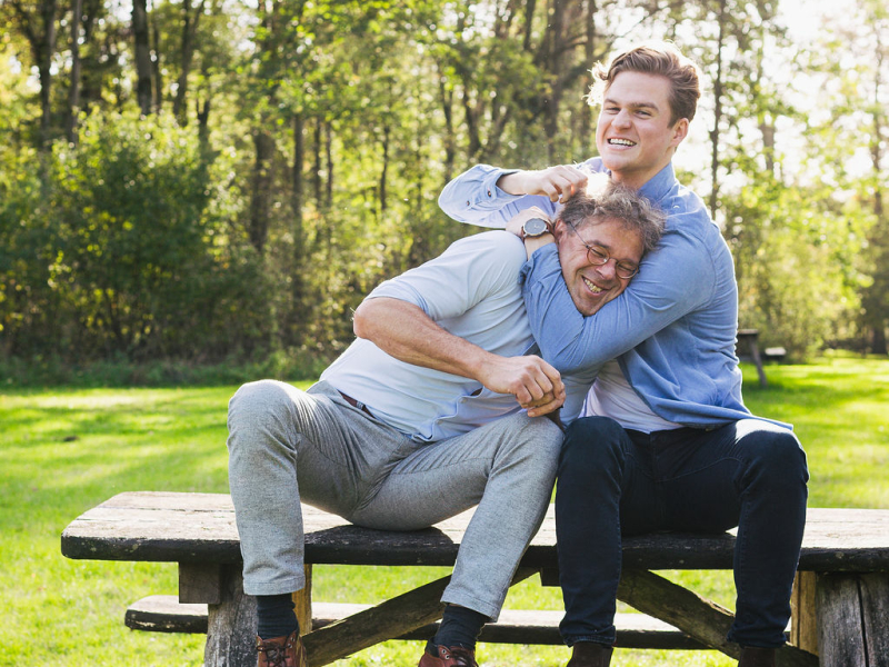 Familiefotografie - Vader en Zoon - Fotografie Debbie - Barneveld
