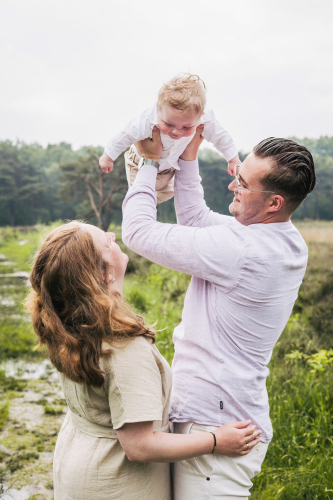 Newbornfotografie - Fotografie Debbie - Barneveld - natuur
