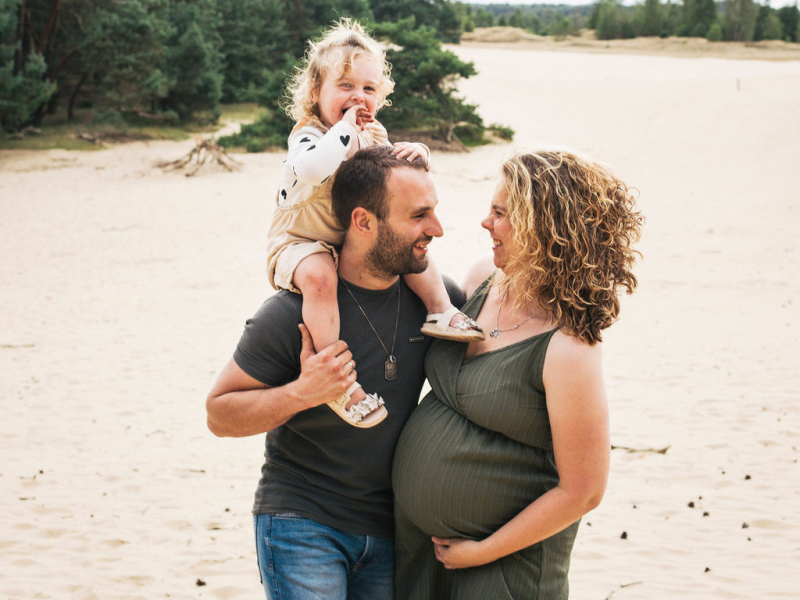 Zwangerschapsfotografie - Fotografie Debbie - Gezin