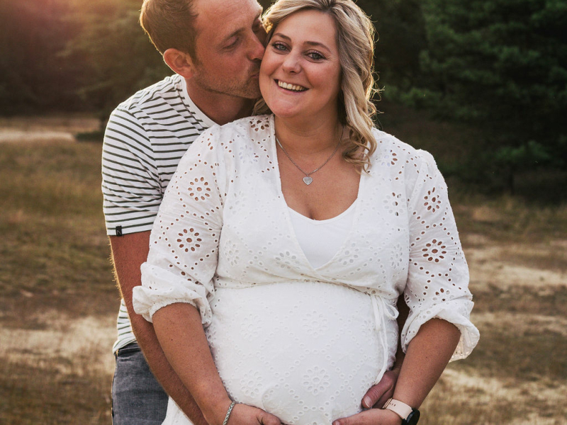Zwangerschapsfotografie - Fotografie Debbie - Met partner