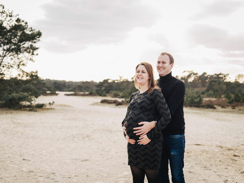 Zwangerschapsfotografie - Fotografie Debbie - natuur