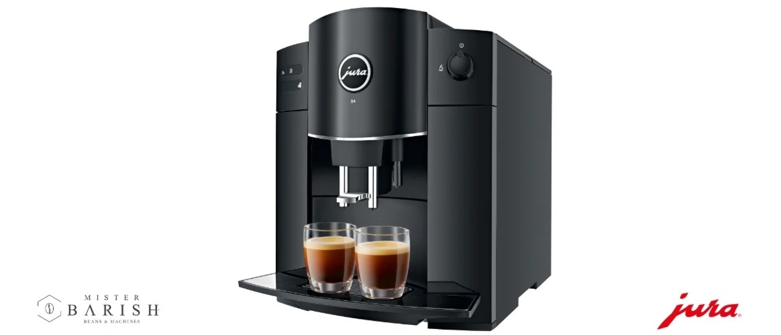 La Jura D4 est une machine à café abordable pour le café noir uniquement.