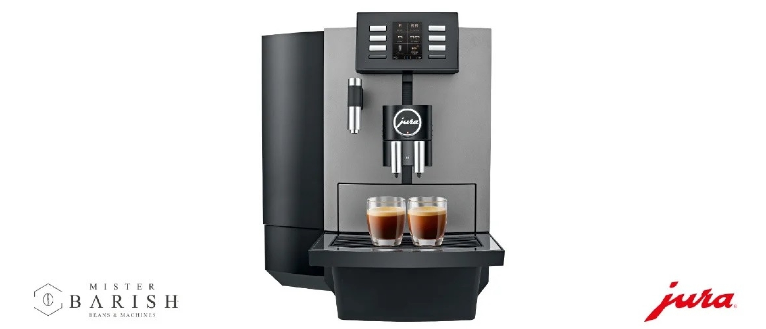 Jura X6, une belle machine à espresso à usage professionnel