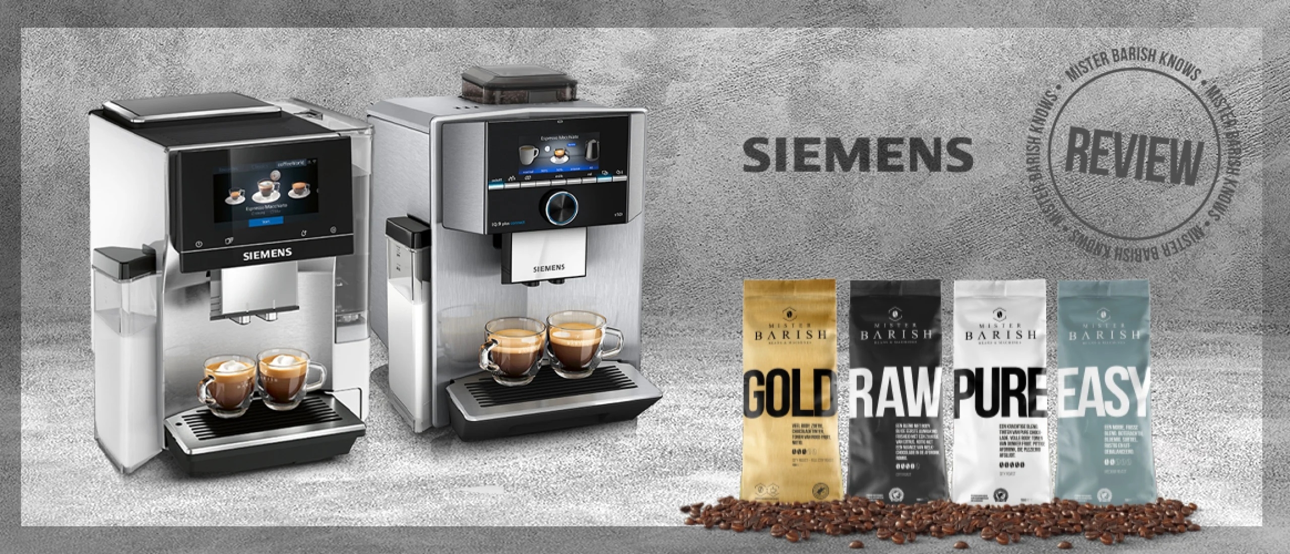 Vous envisagez d’acheter une machine à café Siemens ? Quatre évaluations, nos astuces et conseils d’achat