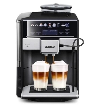 Siemens machine à café EQ.6 plus s500 Noir saphir métallique TE655319RW