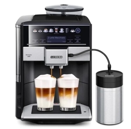 Siemens machine à café EQ.6 plus s800 Noir saphir métallique TE658209RW