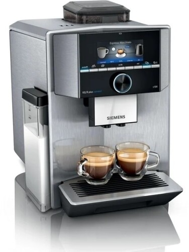 Siemens machine à café EQ.9 plus Connect s500 Inox TI9553X1RW