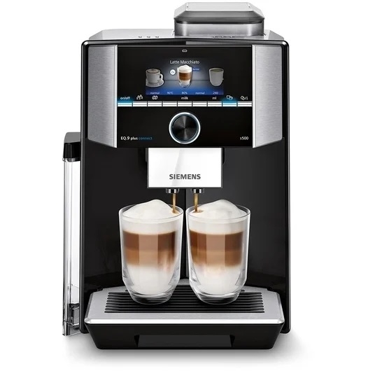 Siemens machine à café EQ.9 plus Connect s500 Noir TI9553X9RW