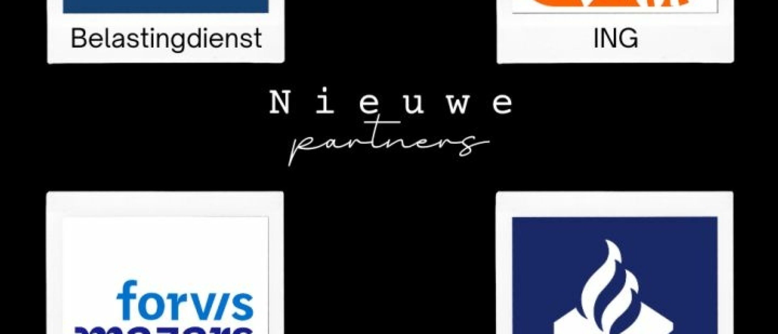 Een warm welkom voor onze nieuwe partners