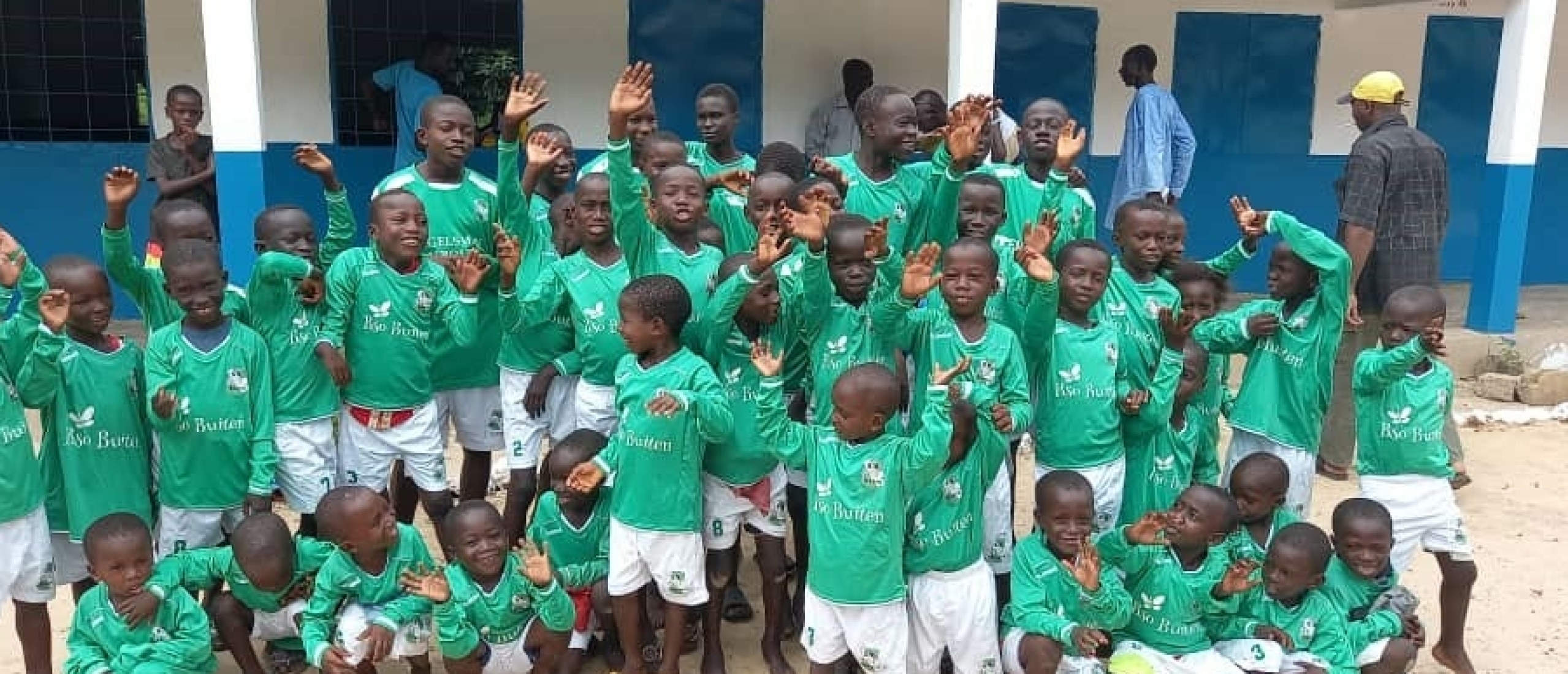 Officiële opening Aljamdu Lower Basic School bijna daar