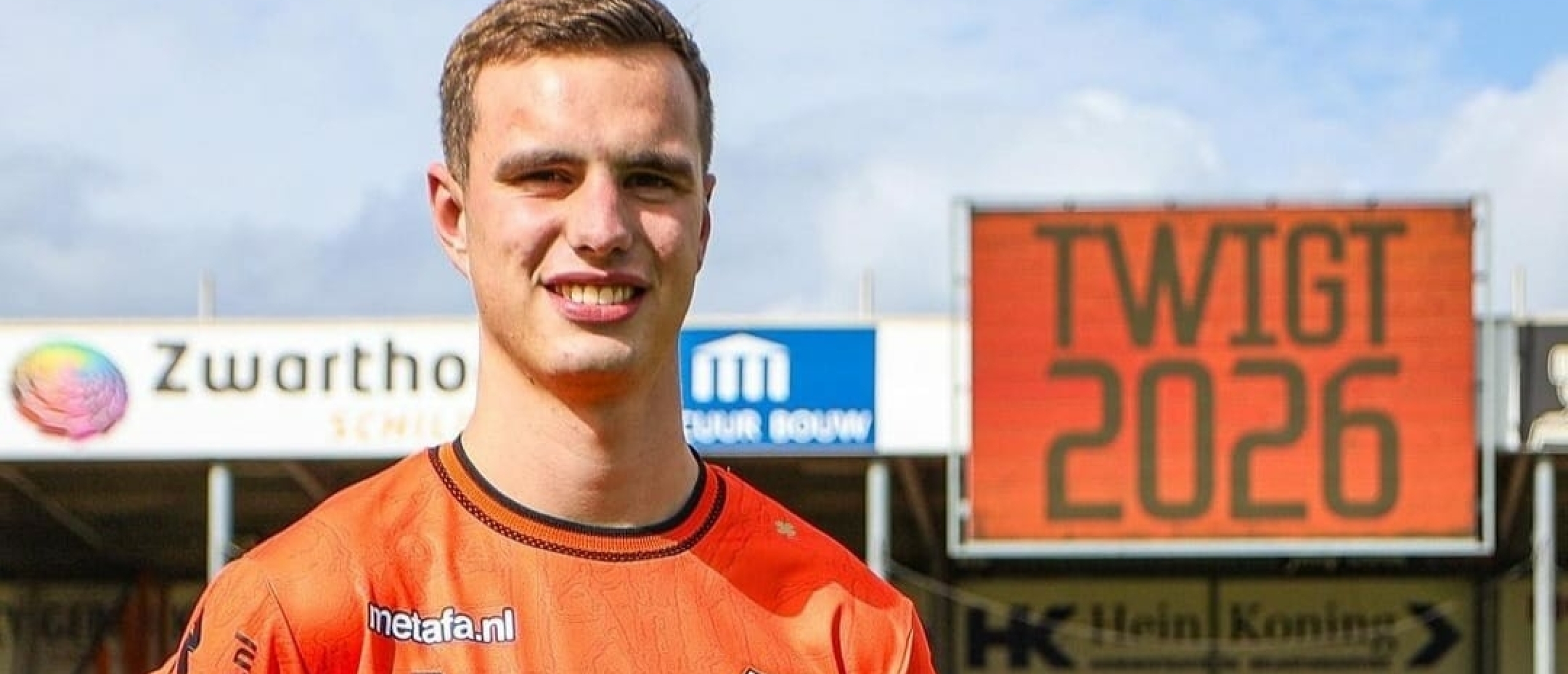 De Fun Foundation feliciteert Calvin Twigt met zijn nieuwe contract bij FC Volendam