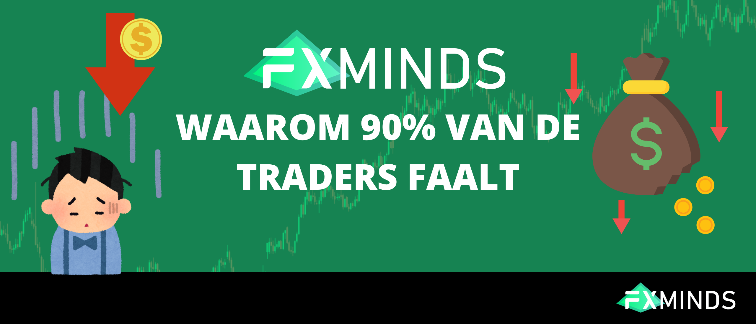 Waarom 90% van de traders faalt (en hoe jij bij de 10% hoort)