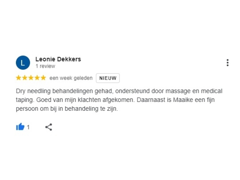 Review Leonie Dekkers