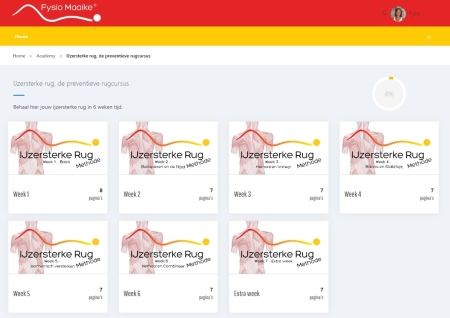 De ijzersterke rug methode in de Online Fysio Academie