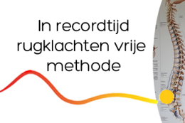 In Recordtijd Rugklachten Vrije Methode volledig