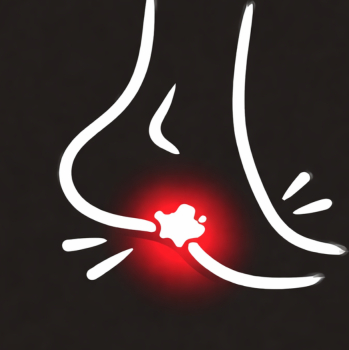 behandelen van hielspoor met shockwave en fysiotherapie