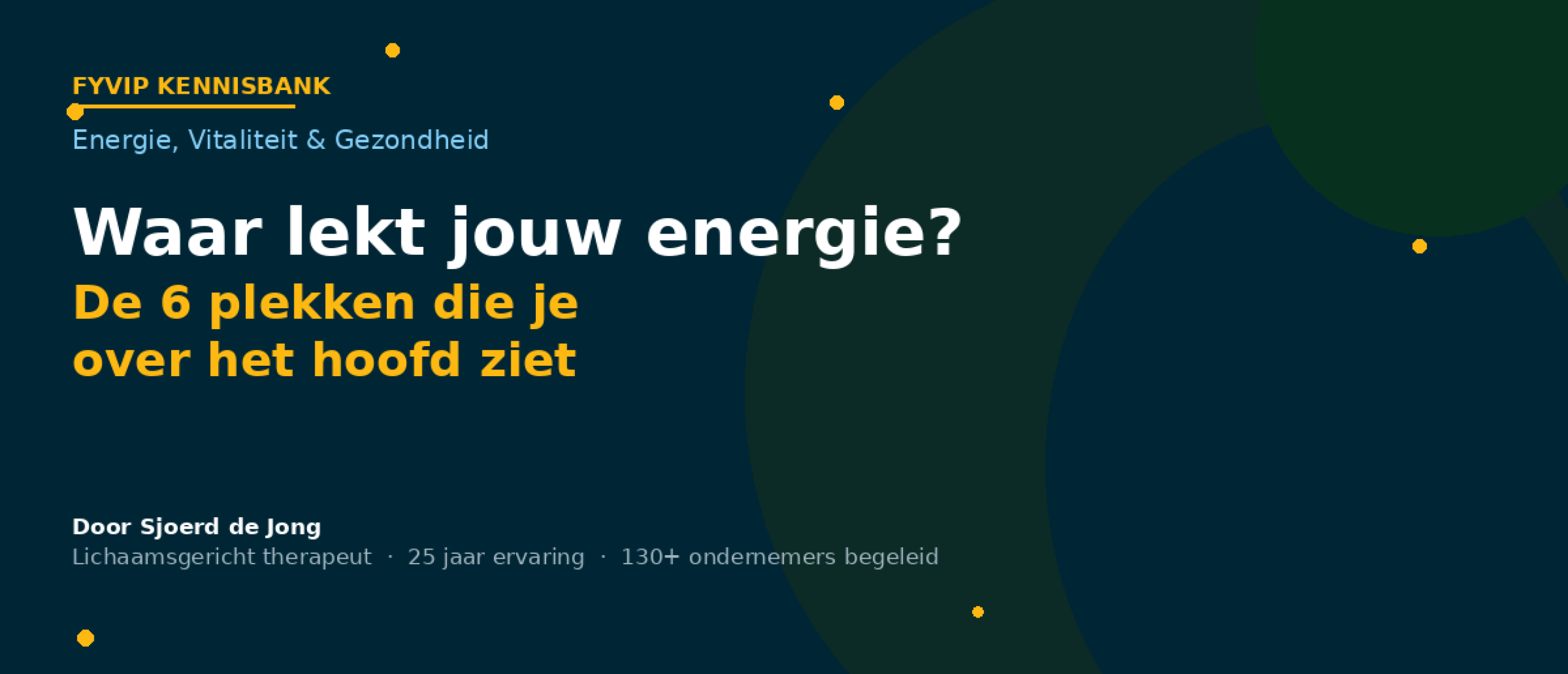 Energie lekken stoppen