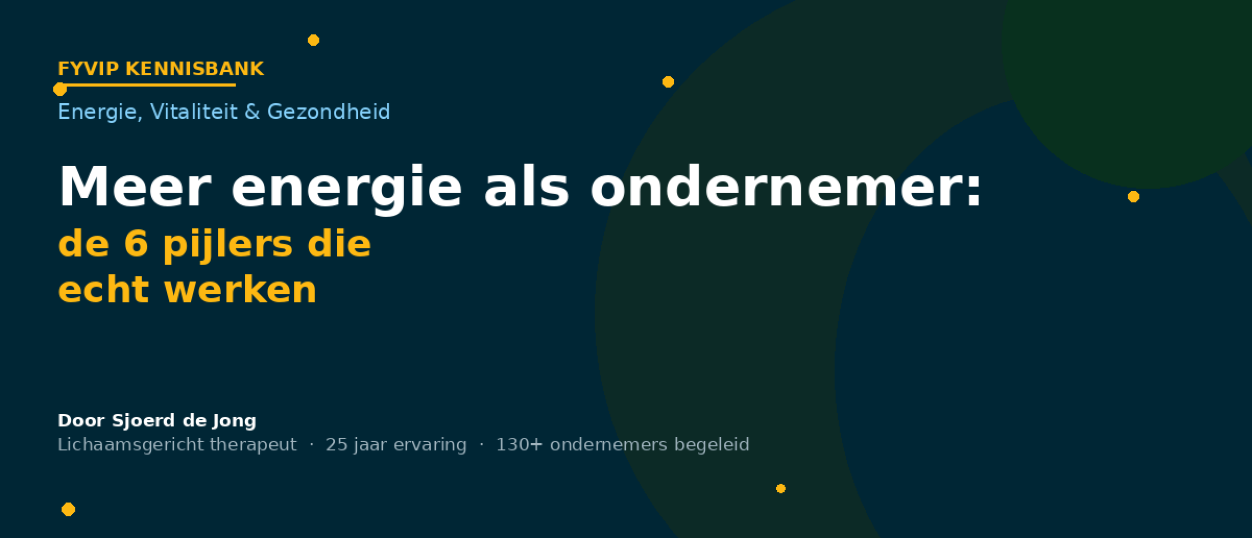 Meer energie als ondernemer