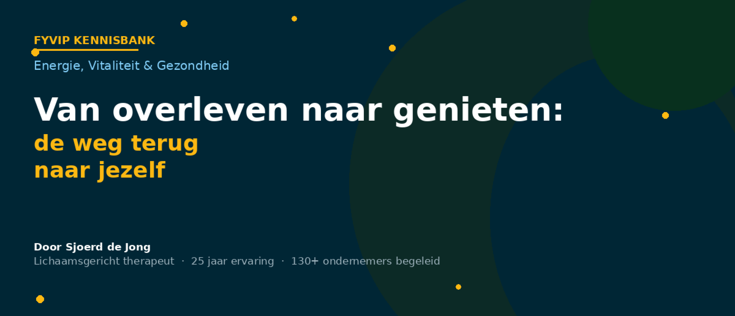 Van overleven naar leven