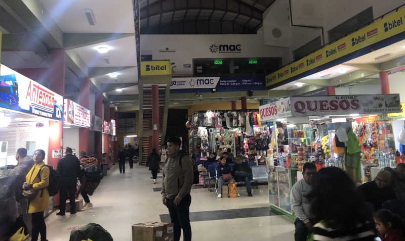 bus terminal ayacucho