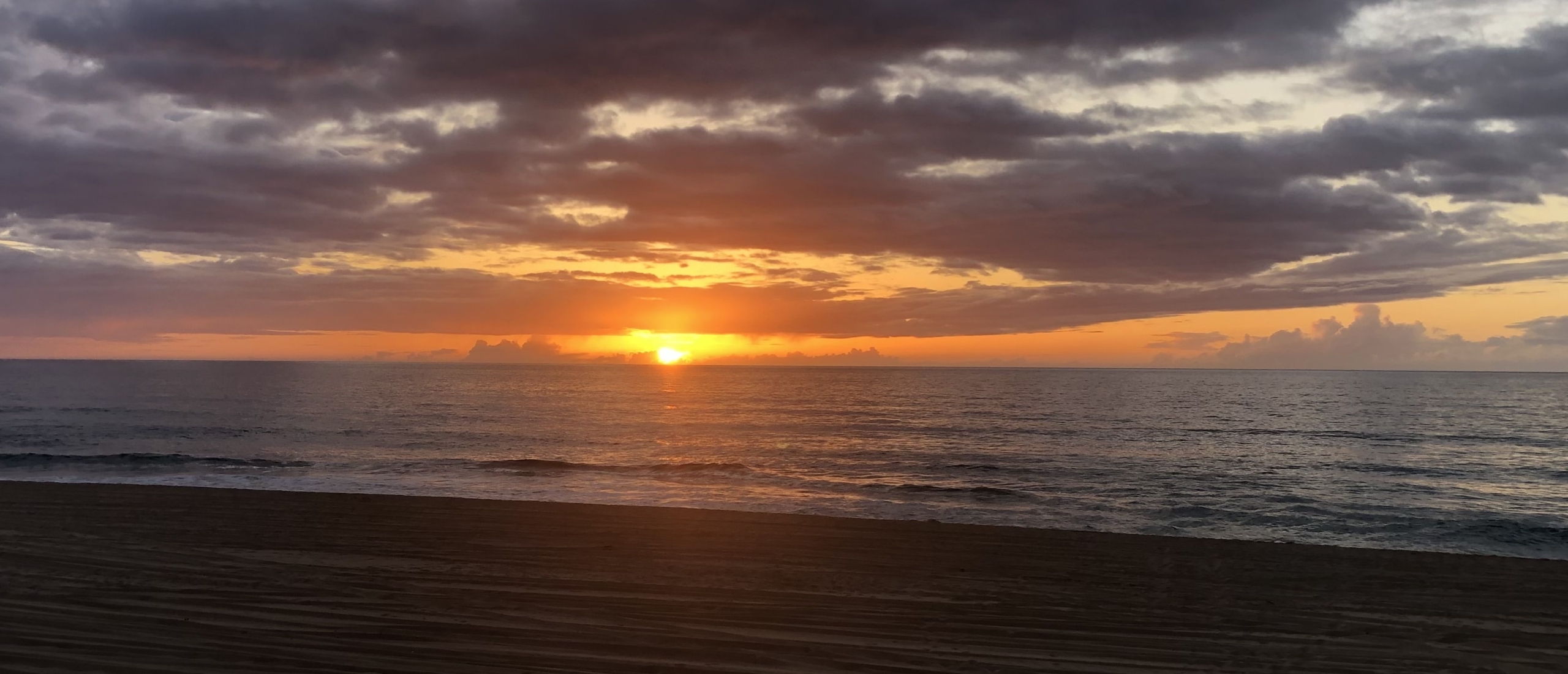 zonsondergang Polihale Beach