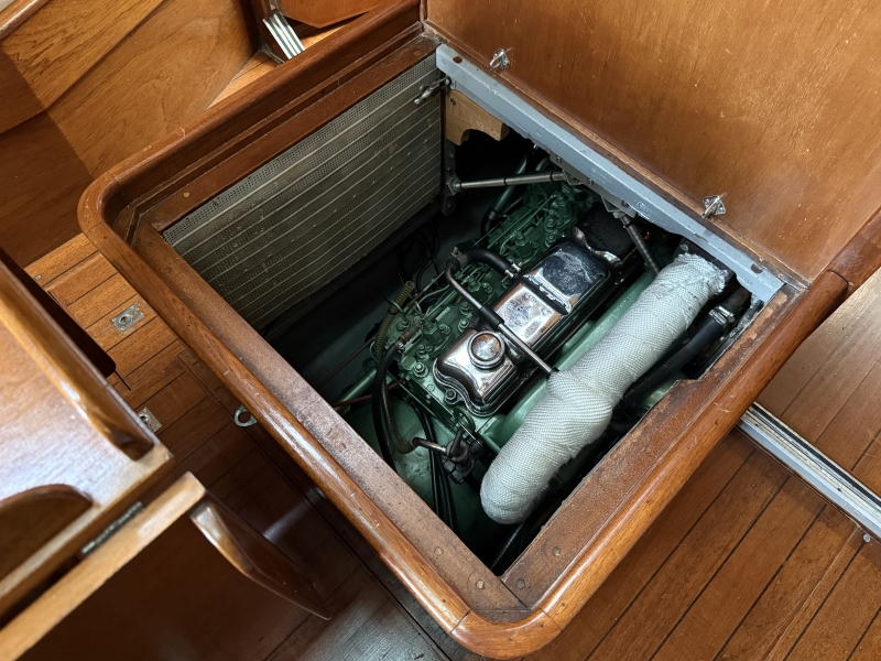 gallant 53 for sale te koop van de Stadt klassiek zeiljacht classic sailing yacht long distance oceangoing safe seaworthy around the world cruiser live aboard s-spant fin keel grp polyester