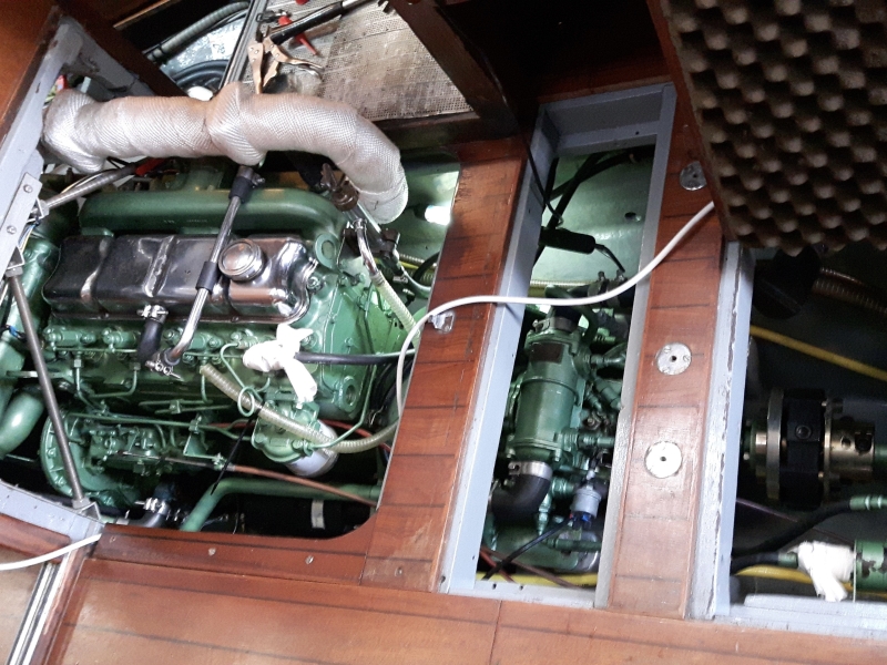 gallant 53 for sale te koop van de Stadt klassiek zeiljacht classic sailing yacht long distance oceangoing safe seaworthy around the world cruiser live aboard s-spant fin keel grp polyester