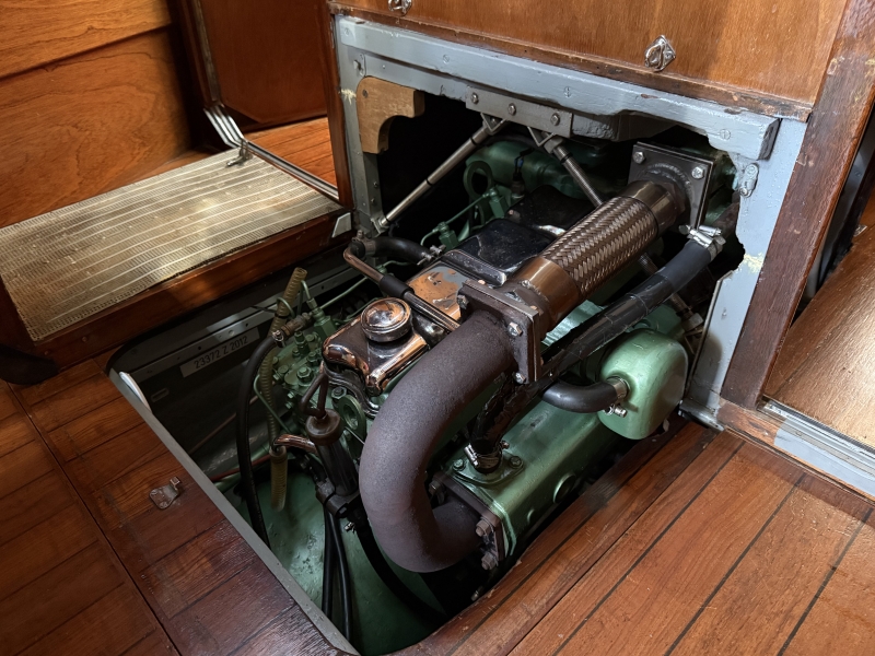 gallant 53 for sale te koop van de Stadt klassiek zeiljacht classic sailing yacht long distance oceangoing safe seaworthy around the world cruiser live aboard s-spant fin keel grp polyester