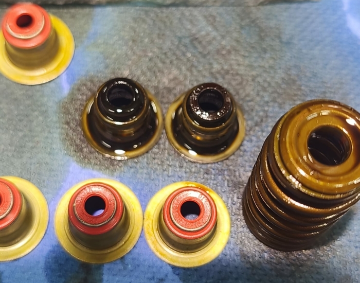 Klepseals vervangen THP-motor - Garage Woest