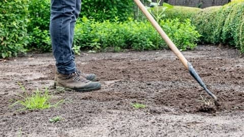 Bodemvoorbereiding doorzaaien gazon