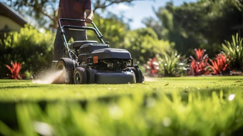 gras maaien en onderhoud achteraf