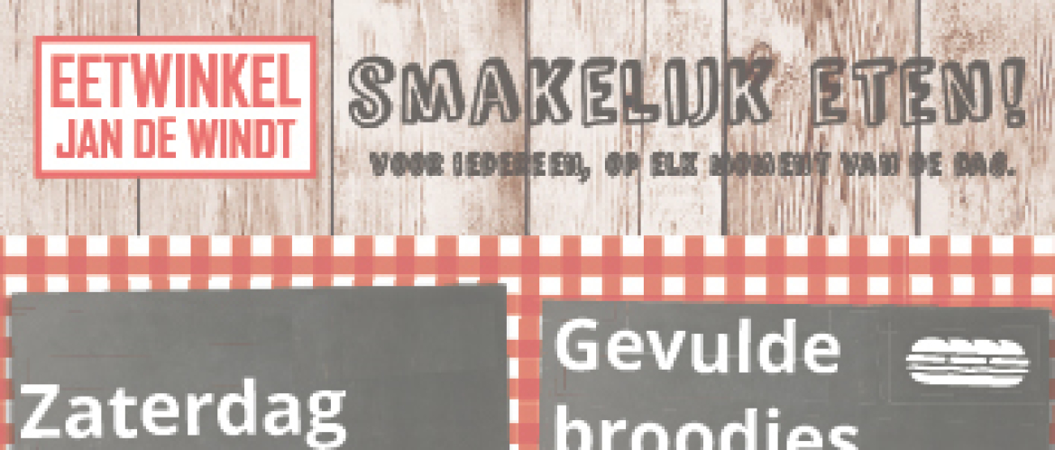 Advertentie Eetwinkel Jan de Windt