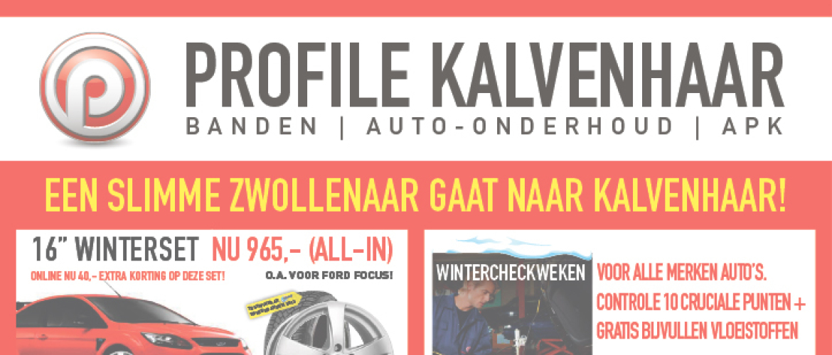 Advertentie Profile Kalvenhaar