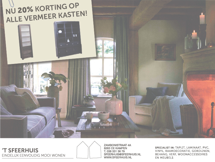 Advertentie 'T Sfeerhuis