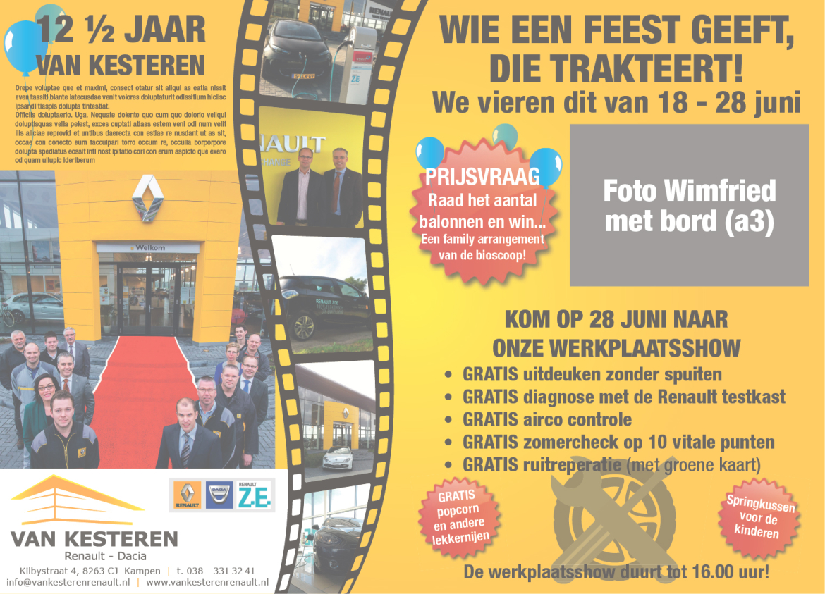 Advertentie Van Kesteren