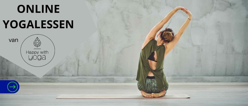 Online Yogalessen van Happy with Yoga