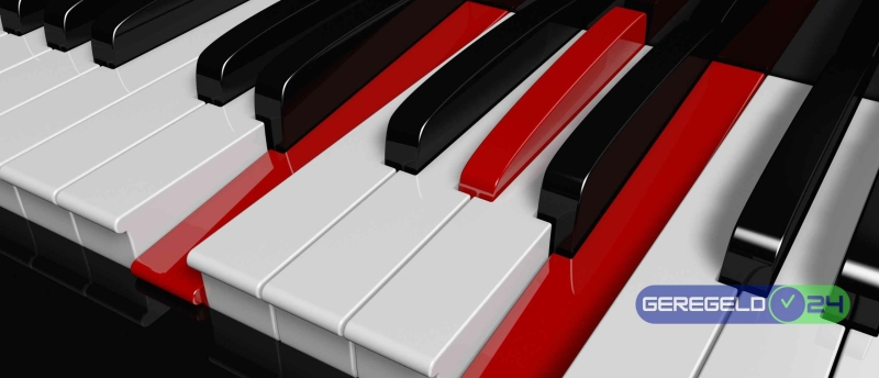 Piano spelen met akkoorden.