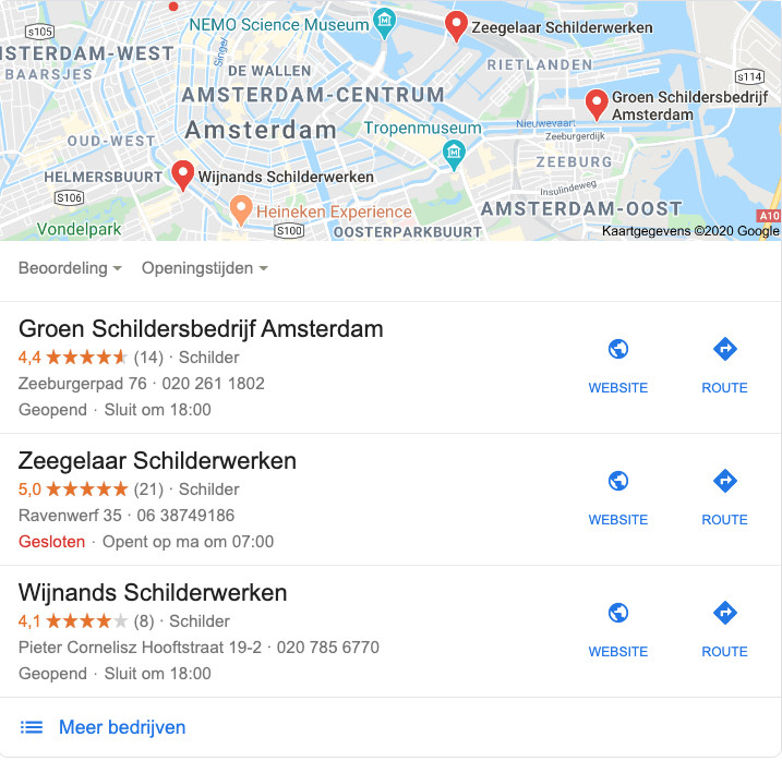 Lokaal vindbaar worden met Google Mijn Bedrijf