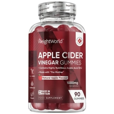 Appelciderazijn gummies 1000 mg 90 Gummies | Natuurlijk supplement