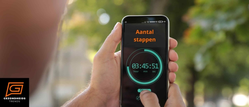 Stappenteller op je smartphone