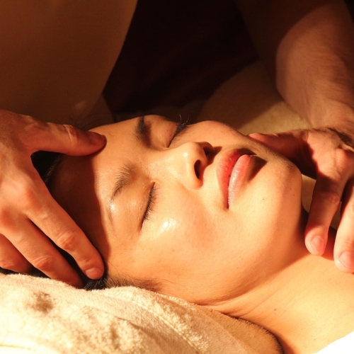Chinese hoofd nek schouder massage